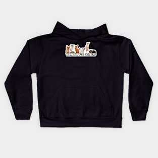 WILL STOP FOR CRITTERS Kids Hoodie